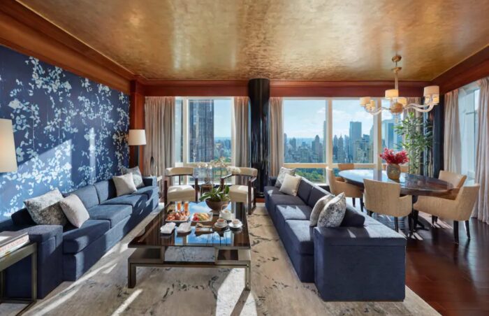 Oriental Suite at Mandarin Oriental New York, a Partner Hotel of The Luxury Travel Agency