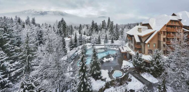 Luxury ski resort in Whistler