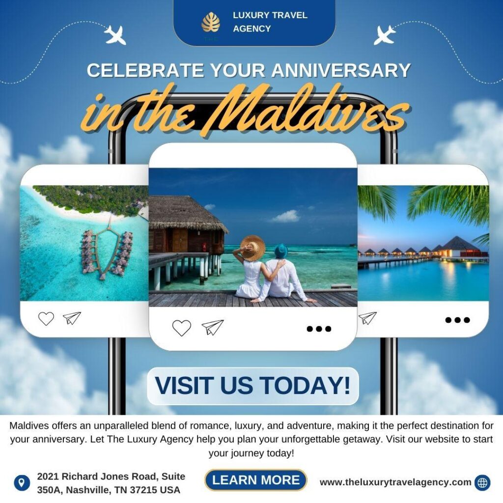 Celebrate Your Anniversary in the Maldives with the luxury travel agency