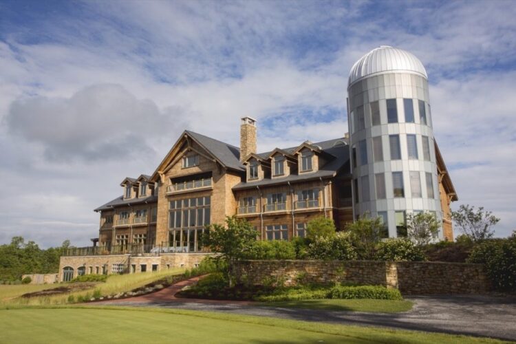 Primland Resort treehouse accommodation Blue Ridge Mountains Virginia — luxury family retreat