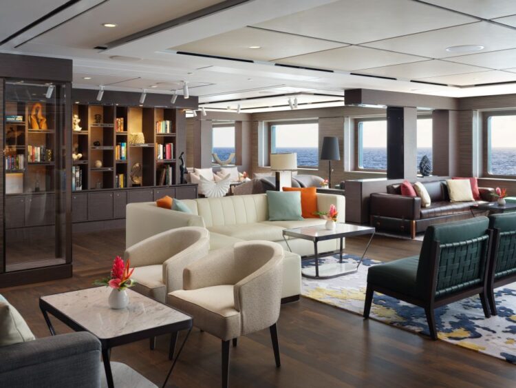 Ritz-Carlton Yacht Collection living room style lounge interior