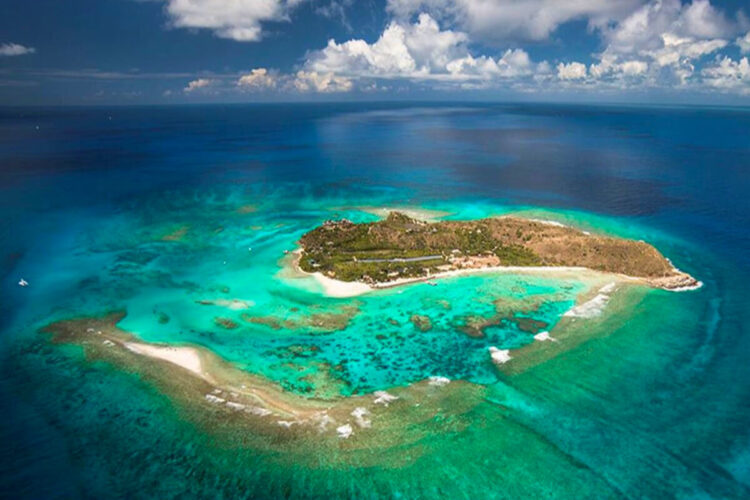 Virgin Limited Edition perks Necker Island private island aerial Caribbean