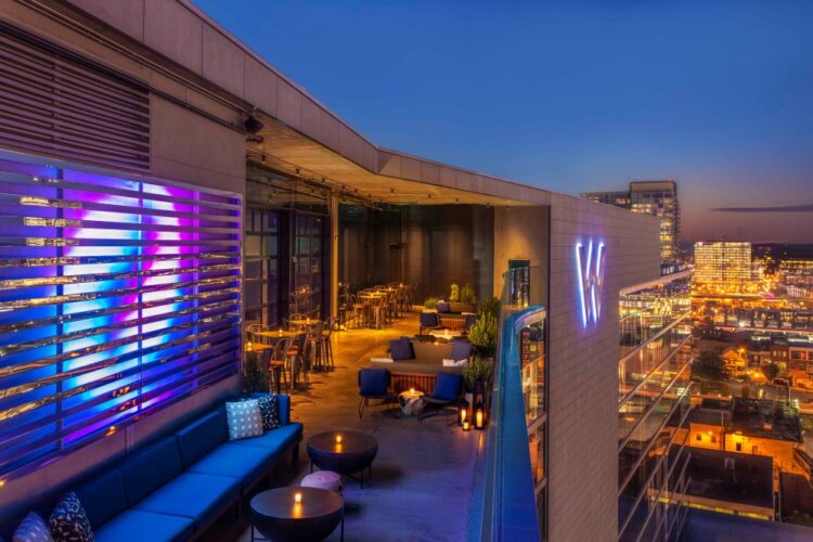 W Nashville booking perks and VIP rooftop experience