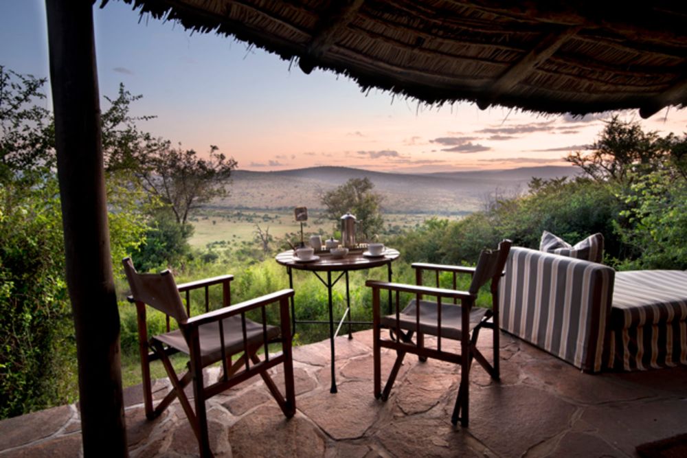 Klein’s Camp Tanzania safari lodge in January