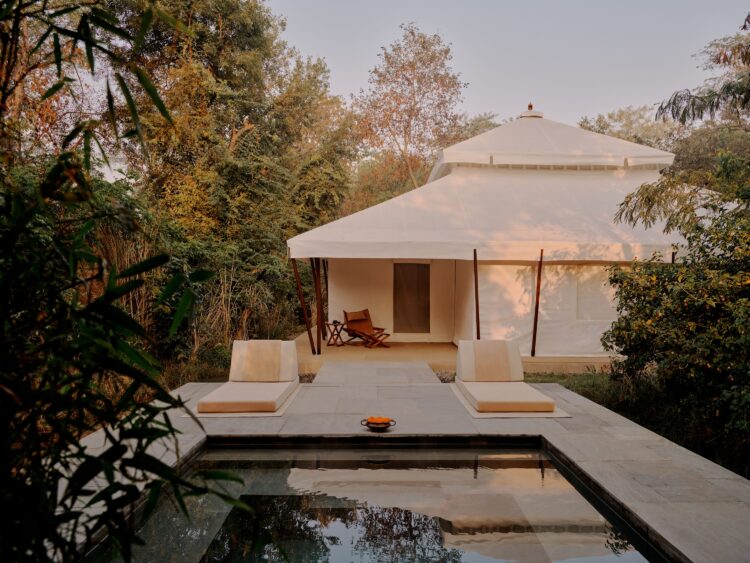 Aman-i-Khás luxury safari camp near Ranthambore National Park