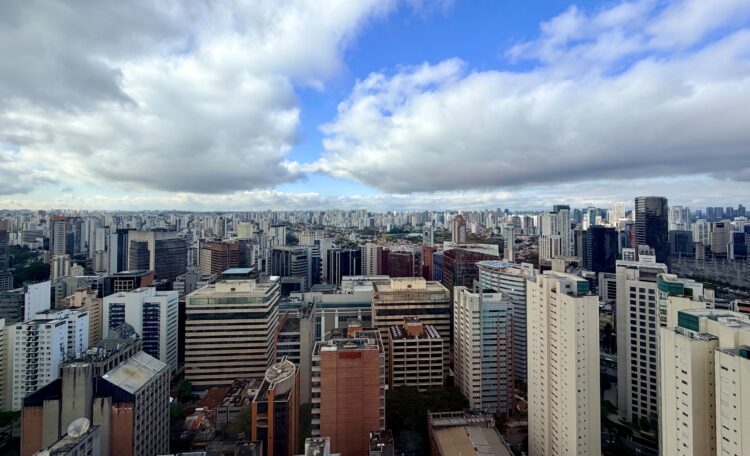 São Paulo skyline during The LTA’s luxury travel to Brazil journey
